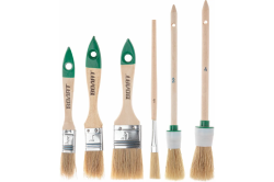 Набор кистей универсальный 6шт ВОЛАТ (кисть плоская, кисть круглая)