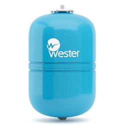 Бак расширительный для ГВС и ХВС вертикальный     8л синий  WESTER
