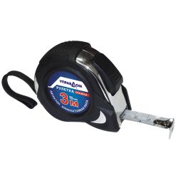 Рулетка   3,0м х 16мм  УПРАВДОМ обрезин. корпус
