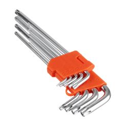 Набор ключей имбусовых TORX-профиль T10-T50  9шт  ЕРМАК
