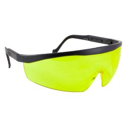 Очки защитные поликарбонат с регулируемыми дужками желтые (пр-во Россия)