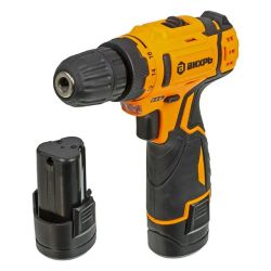 Шуруповерт акк. ВИХРЬ ДА-12Л-2КА (напр.12В,2-Li акк,макс.крут.момент 25Нм,емкость акк.1.5Ач)  