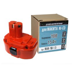 Аккумулятор P.I.T Ni-CD 18В 1,5Ач для Makita