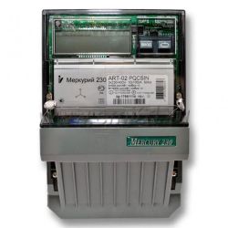 Счетчик электрич 3-фаз  однотариф 10-100А  МЕРКУРИЙ 230ART-02 PQRSIN