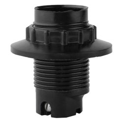 Патрон Е14 карболит с прижим кольцом