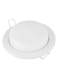 Светильник GX53 H38 220V 38*108 белый  GENERAL (10шт/уп)