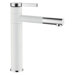 Смеситель для умывальника 35 карт.  LEDEME  белый