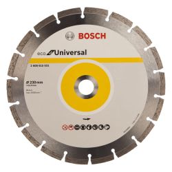 Круг отрезной алмазный 230 х 22 сегм. сухая резка  BOSCH ECO Universal