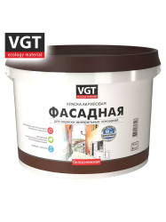 Краска ВД фасадная 15,0кг  ВГТ (ВД-АК-1180) белоснежная