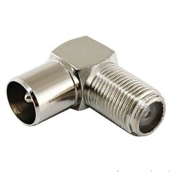 Антенный штекер F- угловой