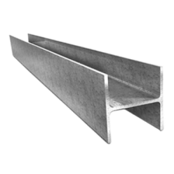 Двутавр алюминиевый  25х  8х25х1,5мм 2,0м