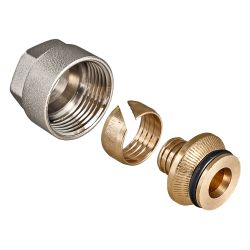 Соединение евроконус 16(2,0) х 3/4" для PEX трубы  VALTEC