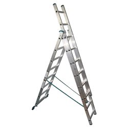 Лестница 3х12   3,38/ 5,60 / 7,86м  АЛЮМЕТ