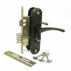 Замок врезной с ручками ЗВ - 9 - 4.2 сувал. бронза  ЗЕНИТ-ХИММАШ Дмитровоград