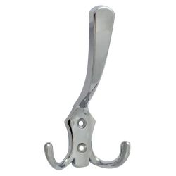 Крючок - вешалка № 9 хром  МЕТАЛЛИСТ