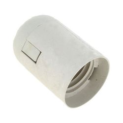 Патрон Е27 пластик подвесной GENERAL