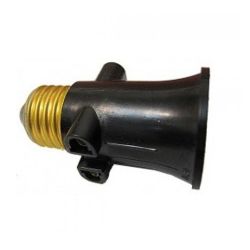 Переходник патрон Е27-розетка TDM