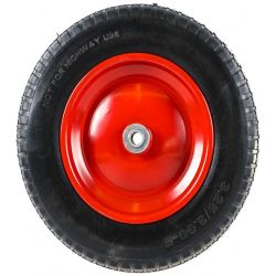 Колесо полиуретановое  360мм,длина оси   65мм, ф16мм  YARD