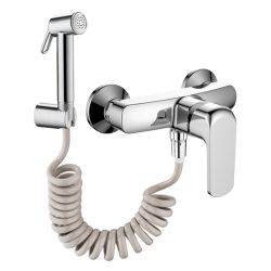 Смеситель для душа 35 карт.  LEDEME  с гигиен. душем