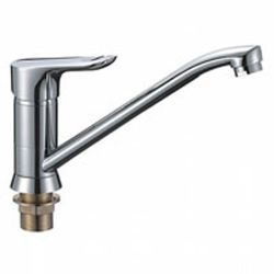 Смеситель для кухни 35 карт.  LEDEME  на гайке