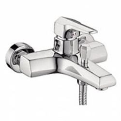 Смеситель ванн.-душ. 35 карт.  LEDEME  короткий излив