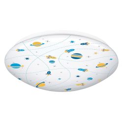 Светильник светод. декоратив. 24Вт,4000К, D 380мм, "КОСМОС"  WOLTA