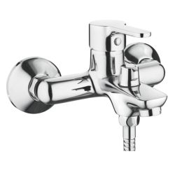 Смеситель ванн.-душ. 35 карт.  LEDEME  короткий излив