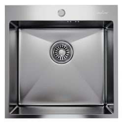 Мойка нерж накладная 500 х 500 3,0 PRO  MIXLINE