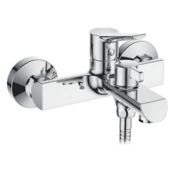 Смеситель ванн.-душ. 25 карт.  LEDEME  короткий излив