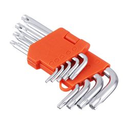 Набор ключей имбусовых TORX-профиль  9пр  ЕРМАК