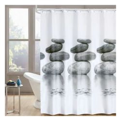 Шторка для ванной 180х200 полиэстер  GOTA ROCIO