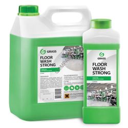 Средство для мытья полов 1000мл  FLOOR WASH STRONG щелочное   GRASS
