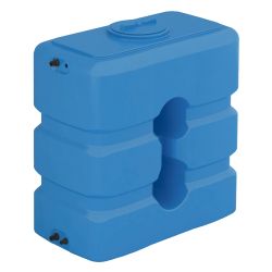 Бак для воды 1000л синий ATP-1000 (1360х700х1290х350)  AQUATECH