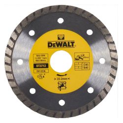 Круг отрезной алмазный 125х5х22,2 универс.TURBO  DeWalt