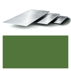 Лист оцинк 0,45 х1250х2500мм  RAL 6025 (зеленый мох) 
