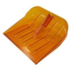 Лопата поликарбонат для уборки снега 510 х 370мм  ЦВЕТНАЯ  №2