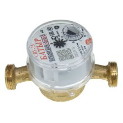 Счетчик воды Ду   15 (90*C, 1,5куб. м., 1/2") СВКМ-15У  БАТЫР
