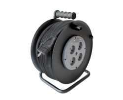 Удлинитель 4 местный 20 метров на мет. стойке 16А, с/з (КГ 2х2,5)  1-2.SALE