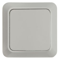 Выключатель 1-ый о/п BOLLETO белый  IN HOME