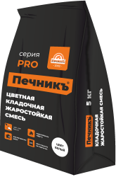 Смесь кладочная   5,0кг  ПЕЧНИК цвет белый