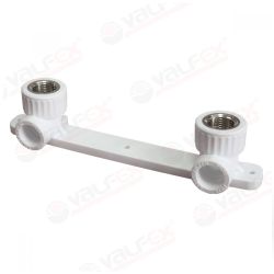Комплект настенный для смесителя  20 - 1/2" ВР PPR белый  VALFEX