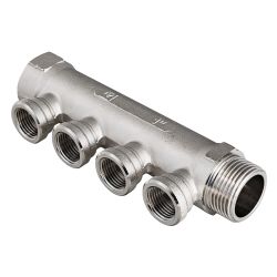 Коллектор 1" х 1/2" 3 г ник  VALTEC