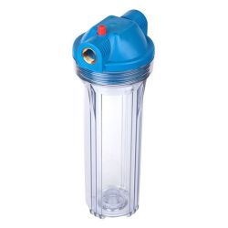 Фильтр магистральный 10"   3/4" (прозрачная колба, без картриджа)  АКВАТЕК