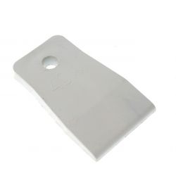 Шпатель резиновый белый   80мм  888