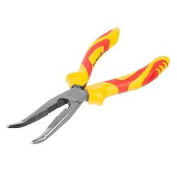 Тонкогубцы 180мм изогнутые  РемоКолор
