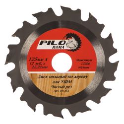 Диск 125 х 12 х 22,2 PILORAMA