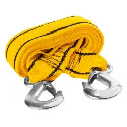 Трос буксировочный крюк-крюк   3,5т х 4,0м лента 50мм  STAYER Standart
