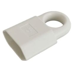 Штепсельная розетка б/з c ушком  GENERAL