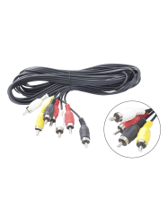 Кабель аудио-видео (тюльпаны) 4RCA-4RCA  3,0м