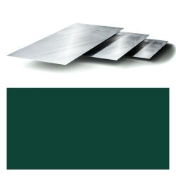 Лист оцинк 0,45 х1250мм  RAL 6005 (темно-зеленый) 